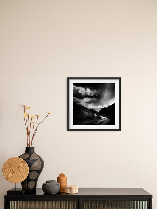 Beautiful Indus River in Ladakh - Fineart archival print, wallart