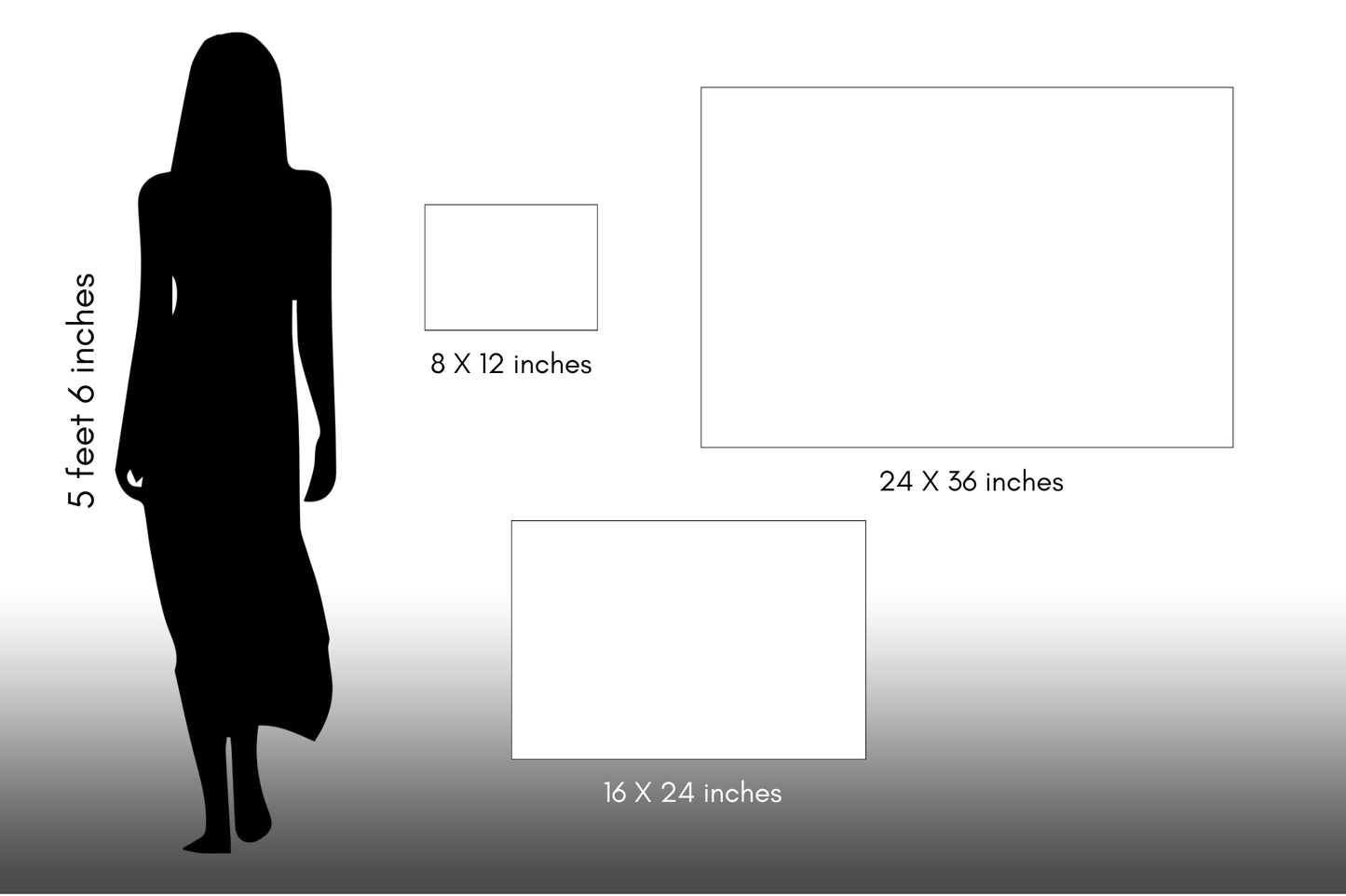 Boatman on Dal Lake Under Heavy Snowfall - Fineart archival print, wallart