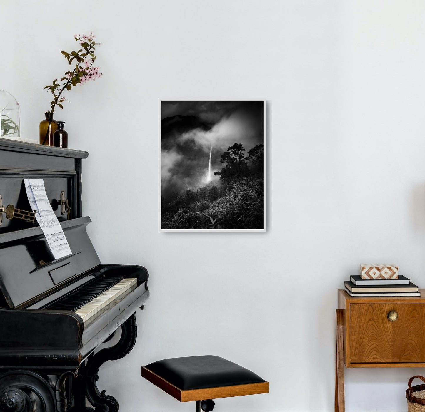 Nohkalikai Waterfalls   - Fineart archival print, wallart