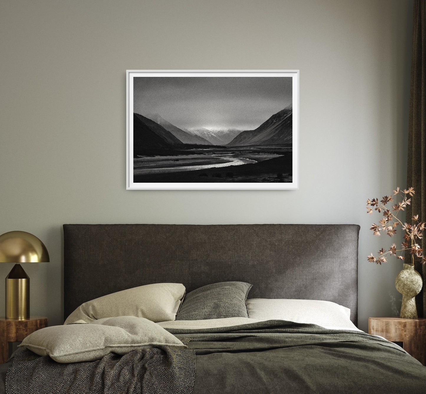 Shayok River in Ladakh - Fineart archival print, wallart